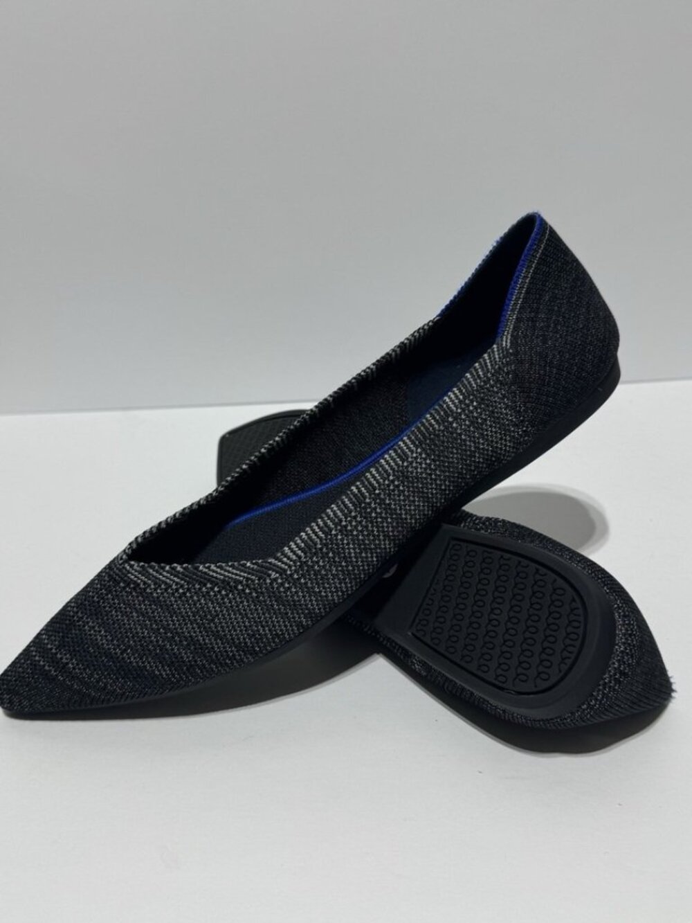 Rothys Womens The Point Flat Granite Heather Size 10 M - Picture 5 of 5